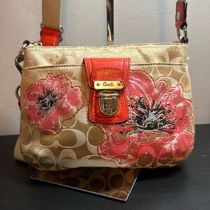 Coach Poppy Floral Crossbody Bag